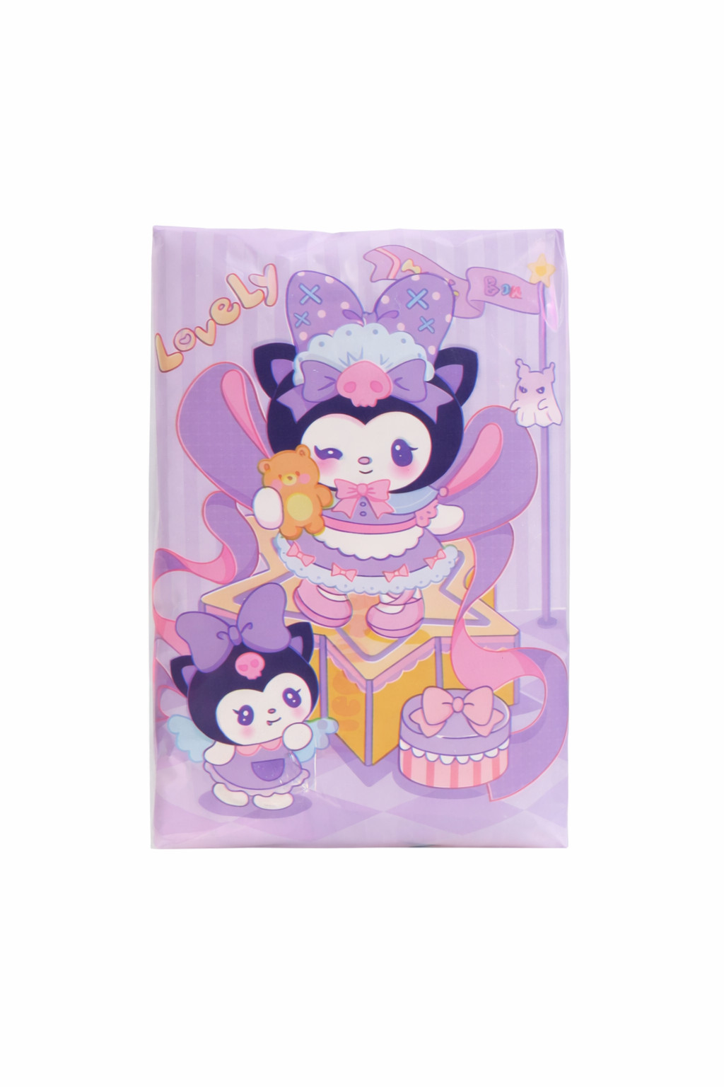 Quru salfetlər Kuromi Lovely 2 qatlı, 10 əd