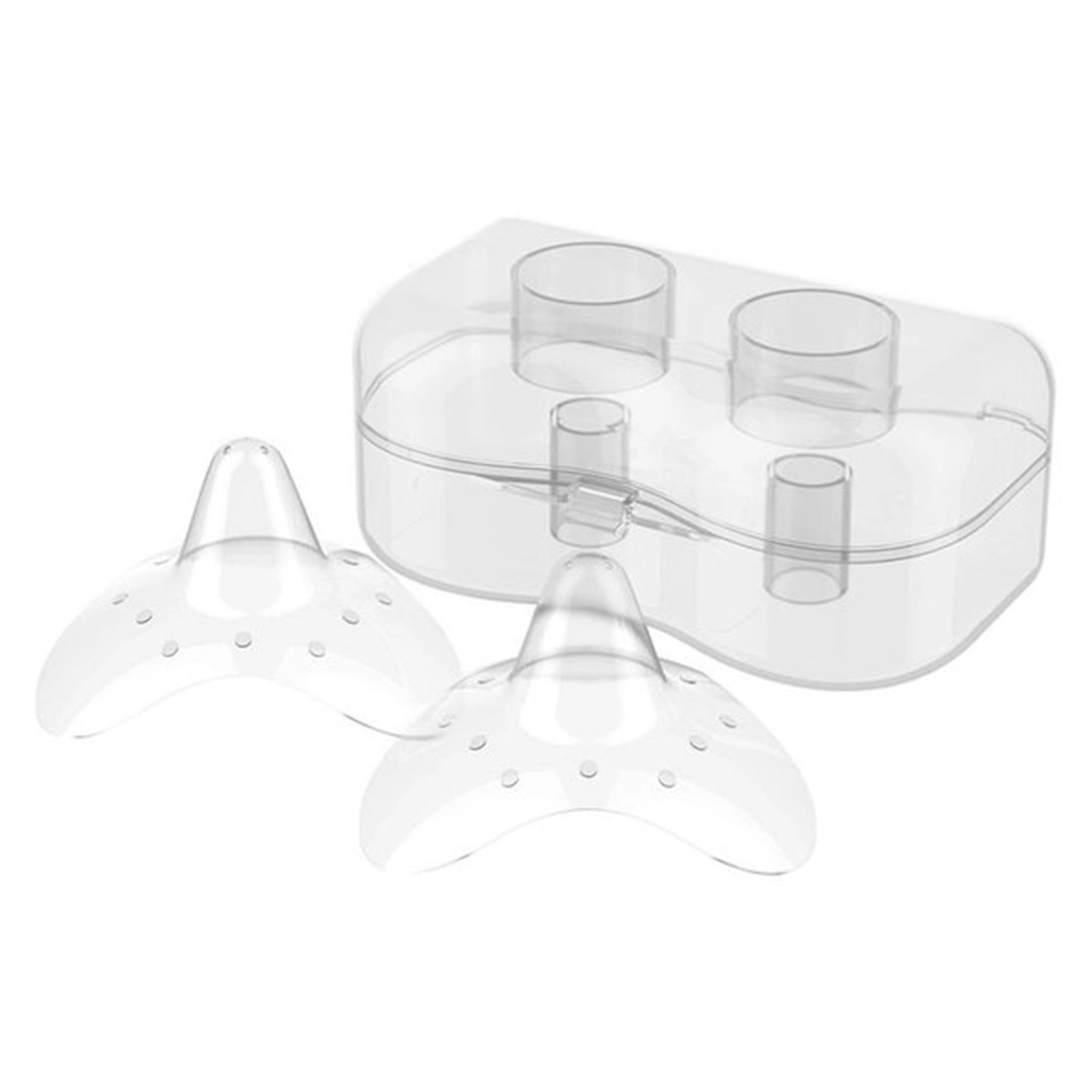 Döş üçün silikon örtmələr Babyono Natural Nursing M, 2 əd
