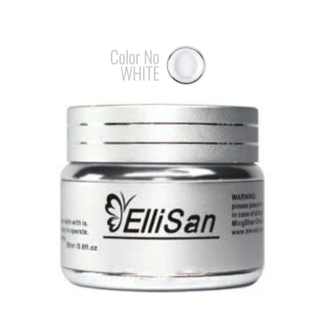 Dırnaq modelləşdirici gel Ellisan N20 White, 56 ml
