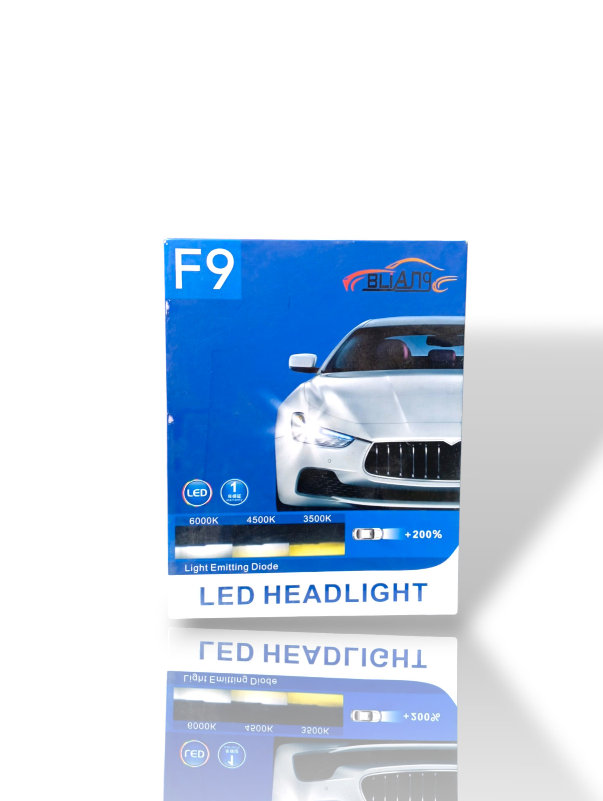 Avtomobil lampası F9 LED H4