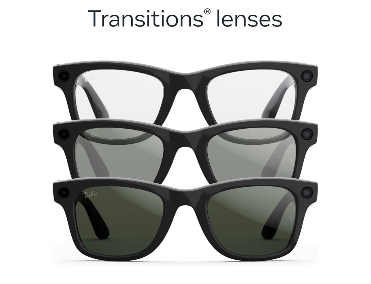 Ağıllı eynək Ray-Ban Meta Wayfarer Gen 2 G15 Green Transitions
