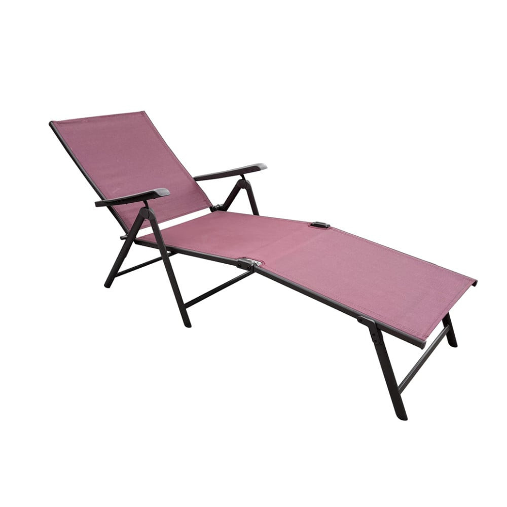 Şezlonq HomeDepot 185x62x52 sm, çəhrayı