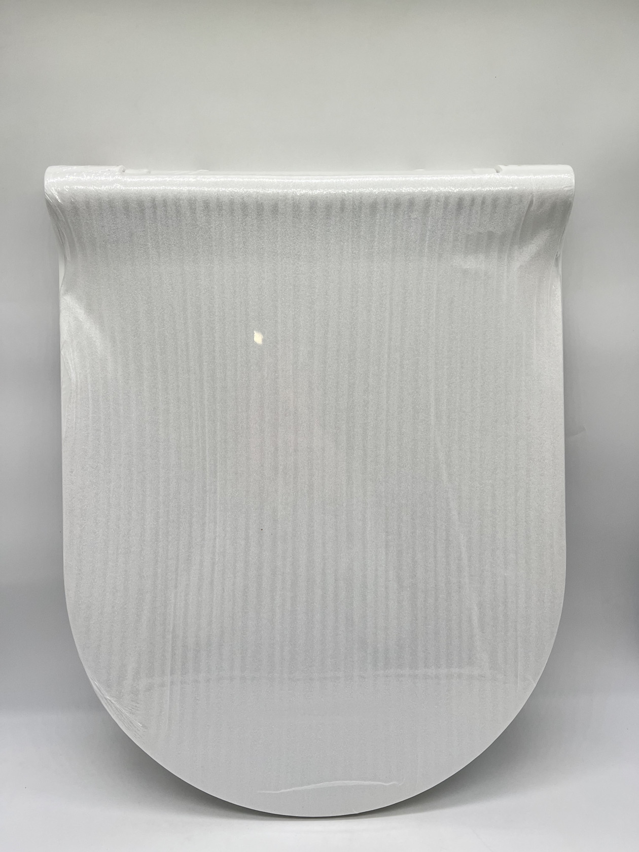 Unitaz üçün qapaq L90, plastik, ağ, 42x36.8 sm
