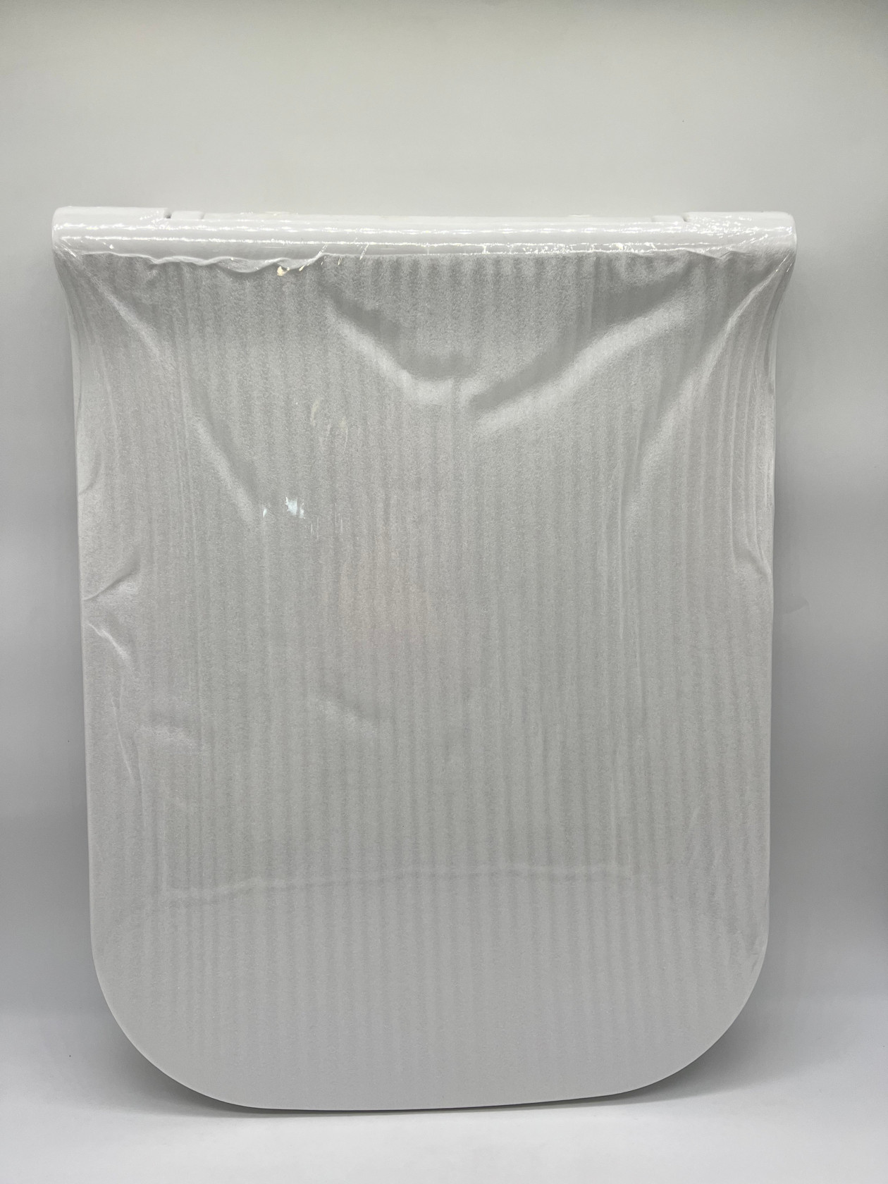 Unitaz üçün qapaq L54, plastik, ağ, 43.8x36.8 sm