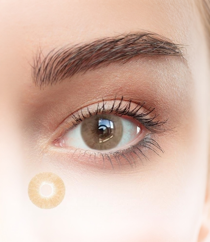 Optik linzalar Iconic Bronze -3.00, açıq bal-qəhvəyi
