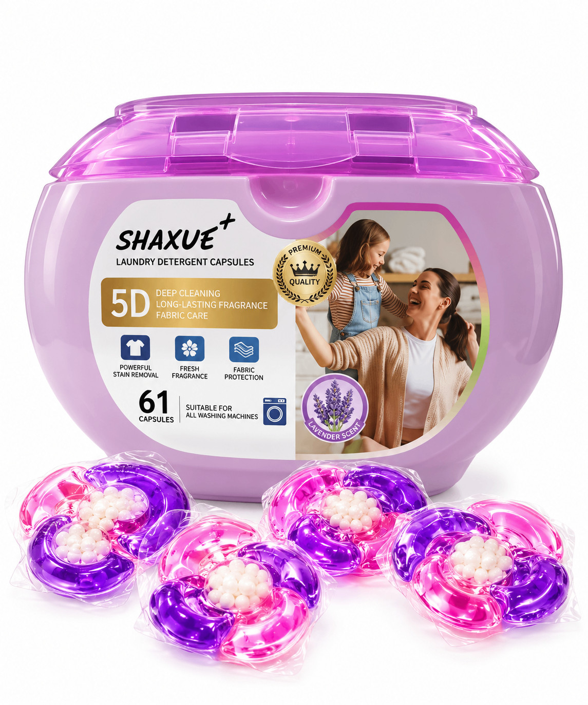 Yuma üçün kapsullar Shaxue 61 əd