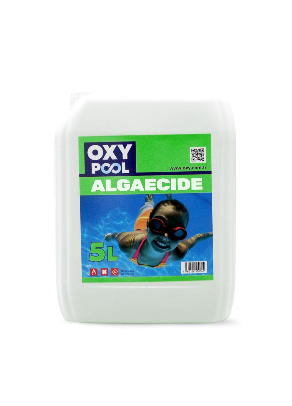 Hovuz dərmanı Oxypool, yosunlara qarşı, 5 l