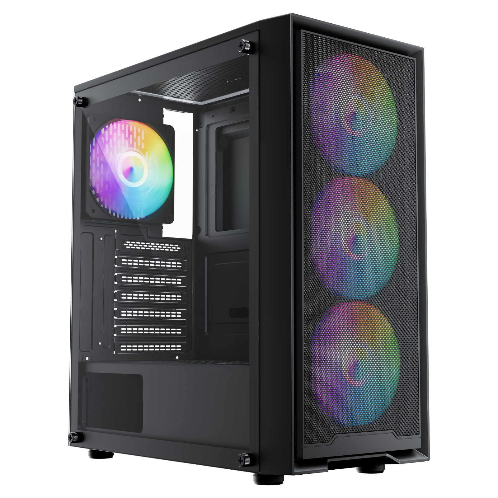 Korpus Xbase G053-4-RGB-FAN-XBASE