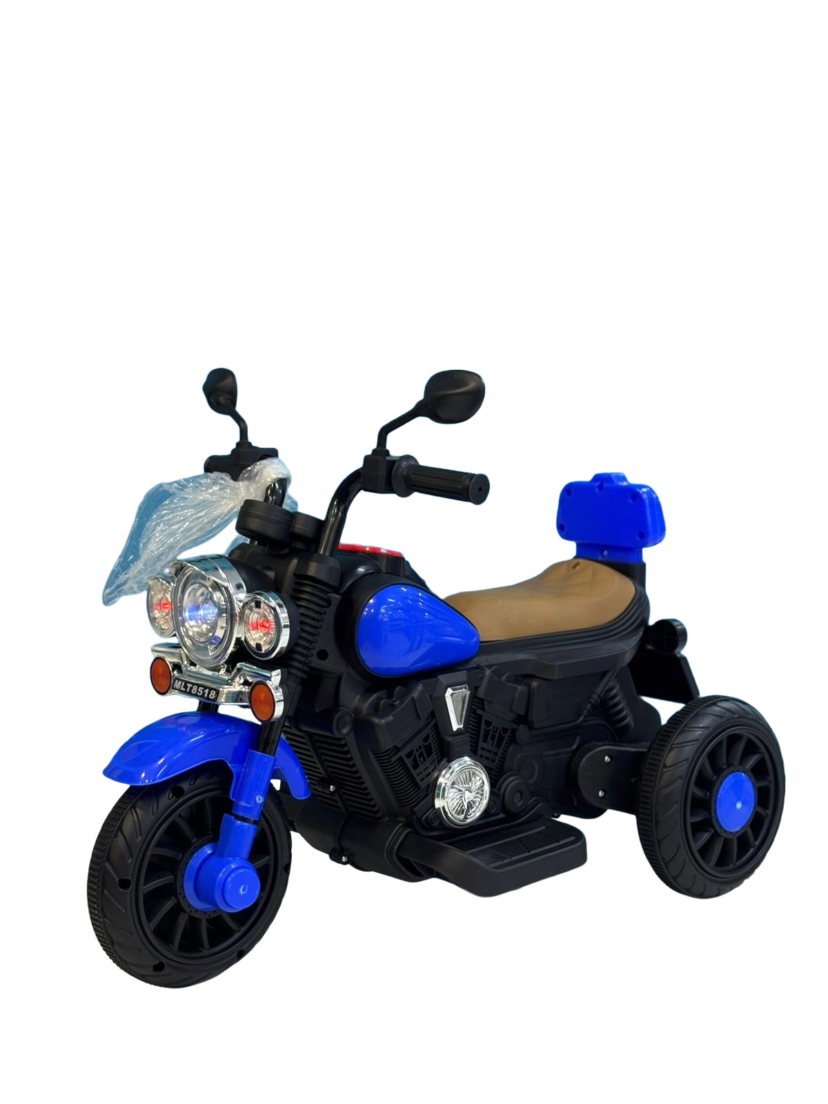 Uşaq elektrik motosikli 8518 ARL, göy