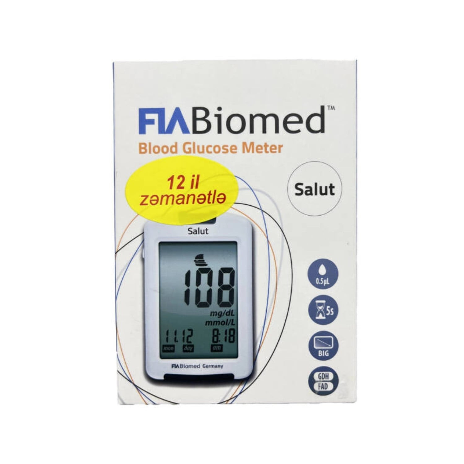 Qlükometr FIA Biomed
