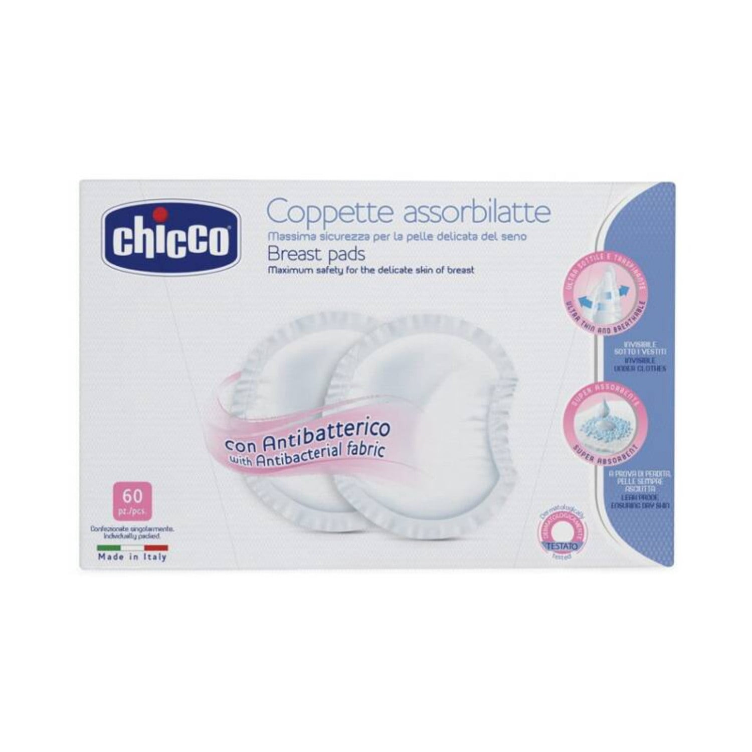 Döş üçün yastıq Chicco, 60 əd