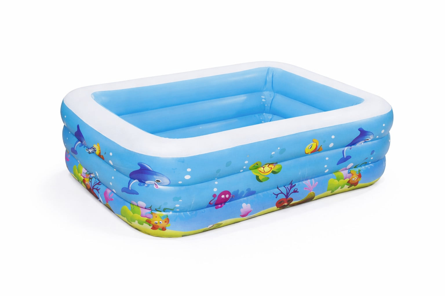 Uşaqlar üçün şişmə hovuz Intime Giant Family Pool YT-321, mavi, 130x90x48 sm, 390 l