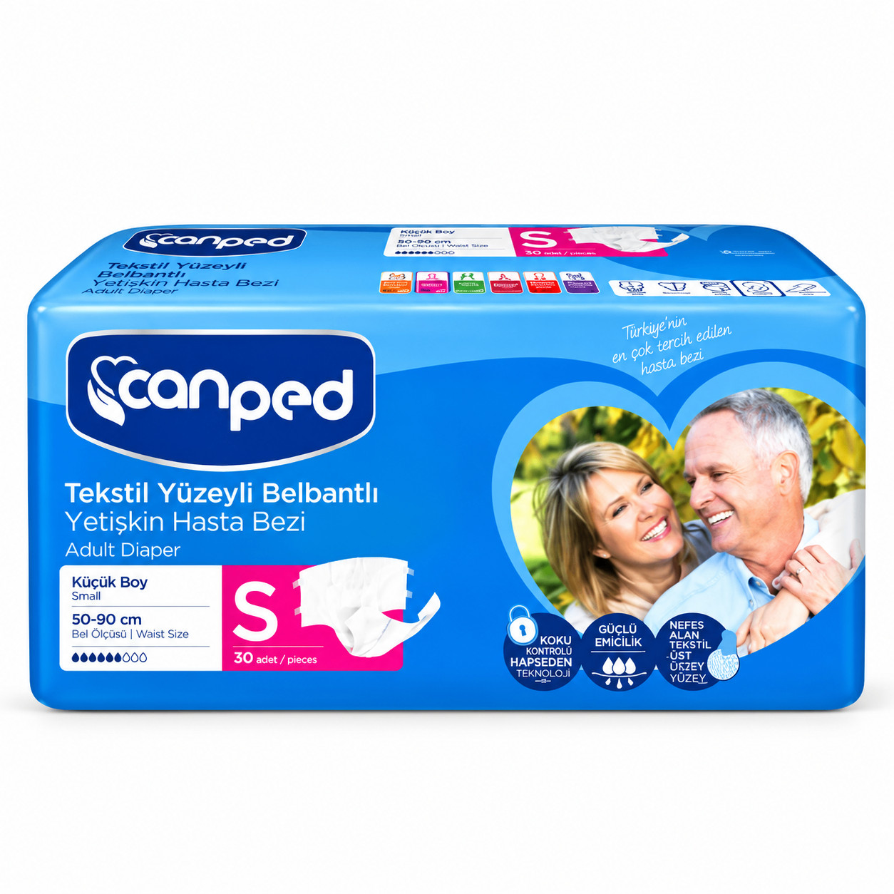 Böyüklər üçün bez Canped 0415 S, 30 əd