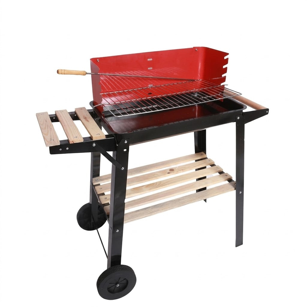 Manqal Grillmate CA-37 qril, 83x33x86 sm, metal, qırmızı