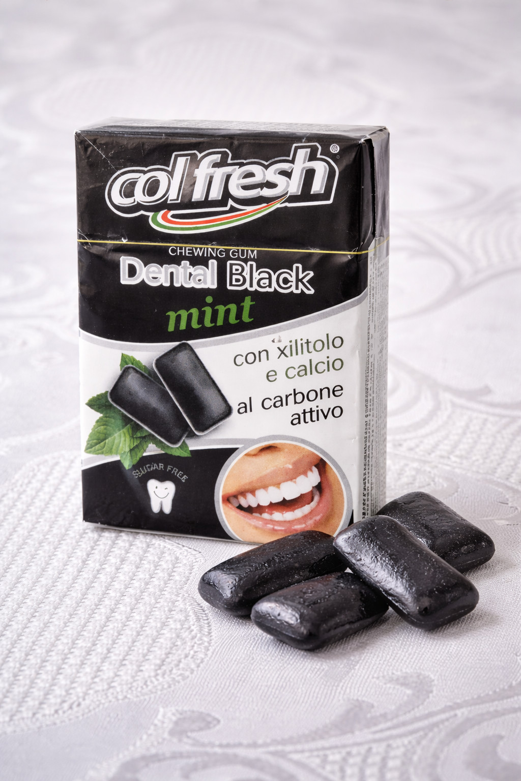 Saqqız Col Fresh Dental Black Mint, 24 q