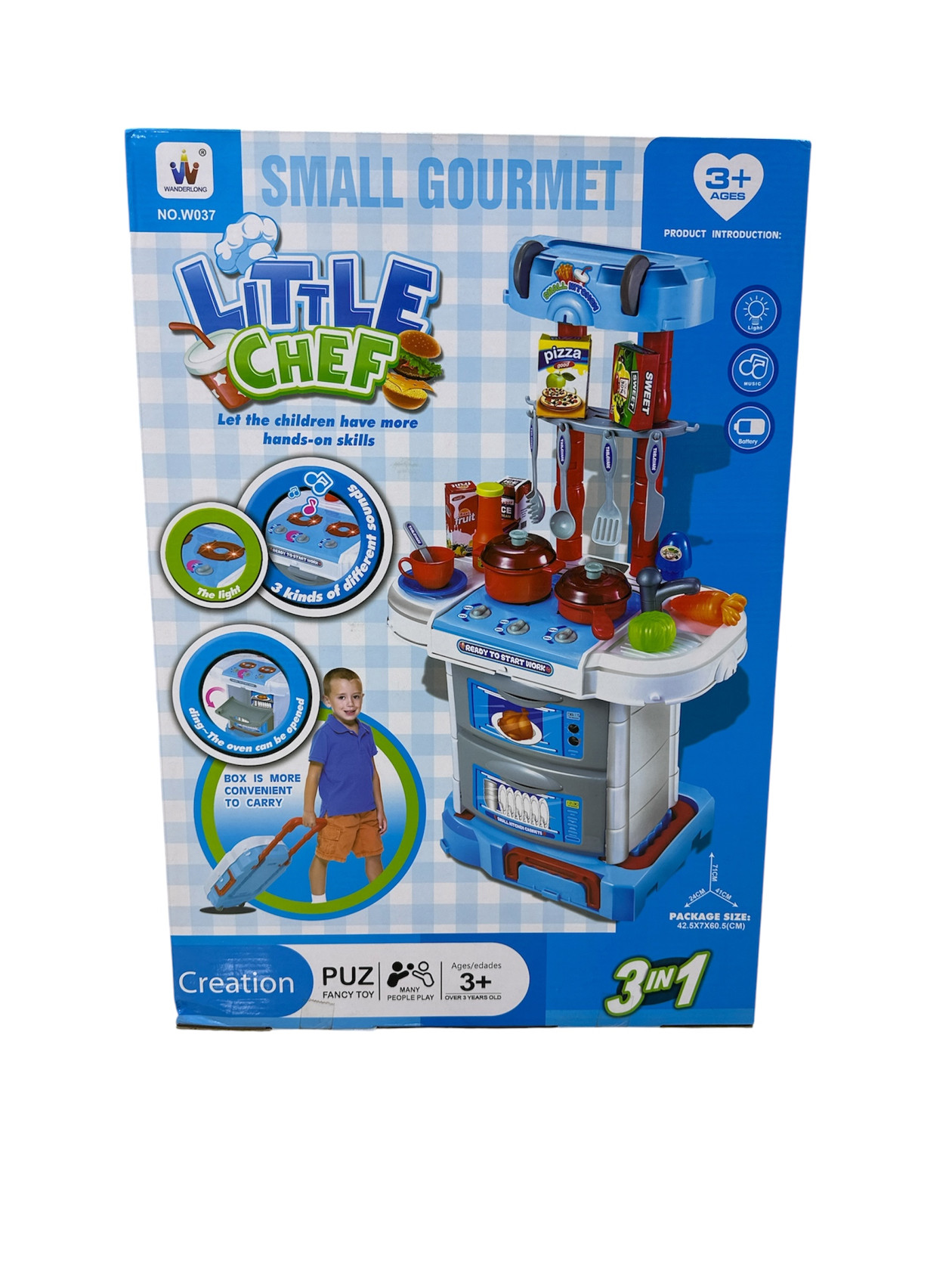 Oyun dəsti Little Chef, 3+ yaş