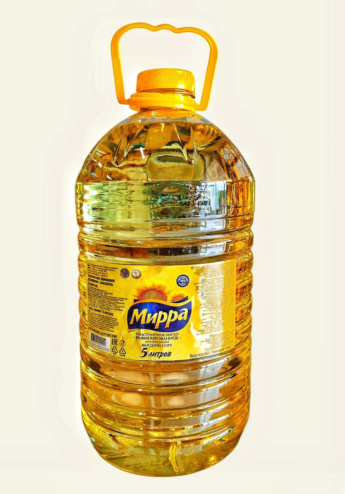 Günəbaxan yağı Мирра, 5 l