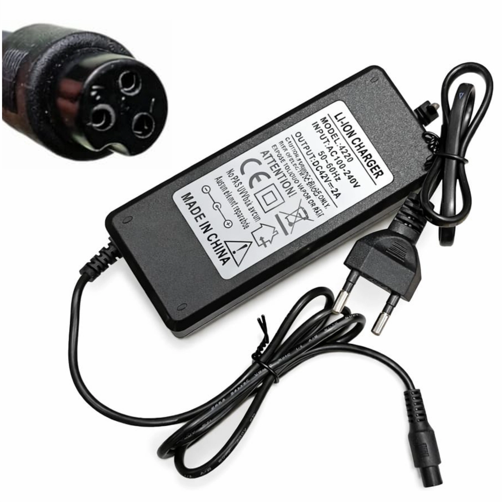 Adapter 3903 skuter üçün 42V-2A