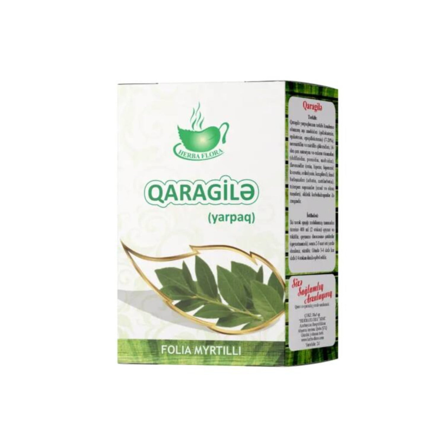 Ləçəb çay Qaragilə yarpağı 40 q