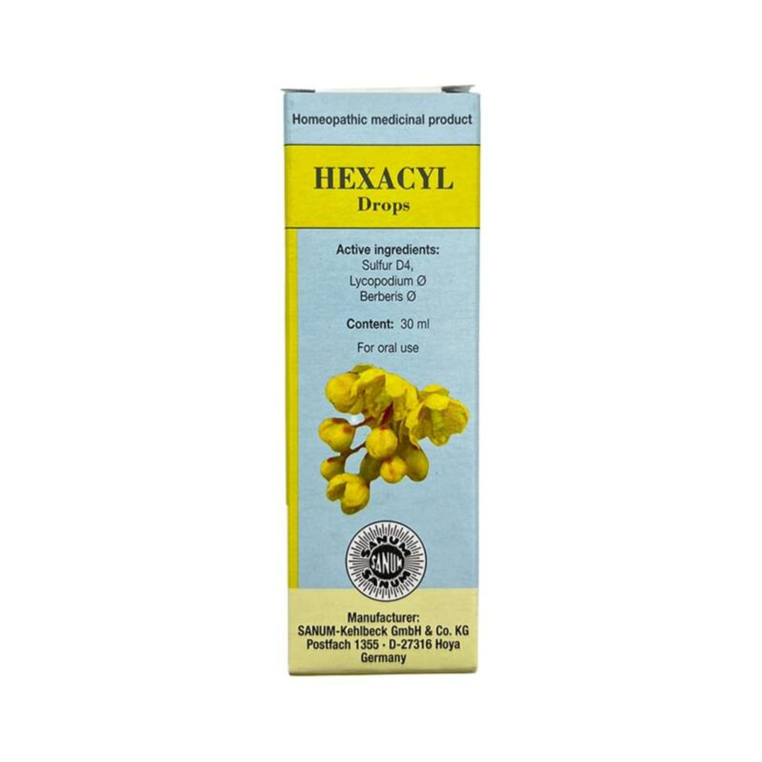 Homeopatik vasitə HEXACYL 30 ml damcı