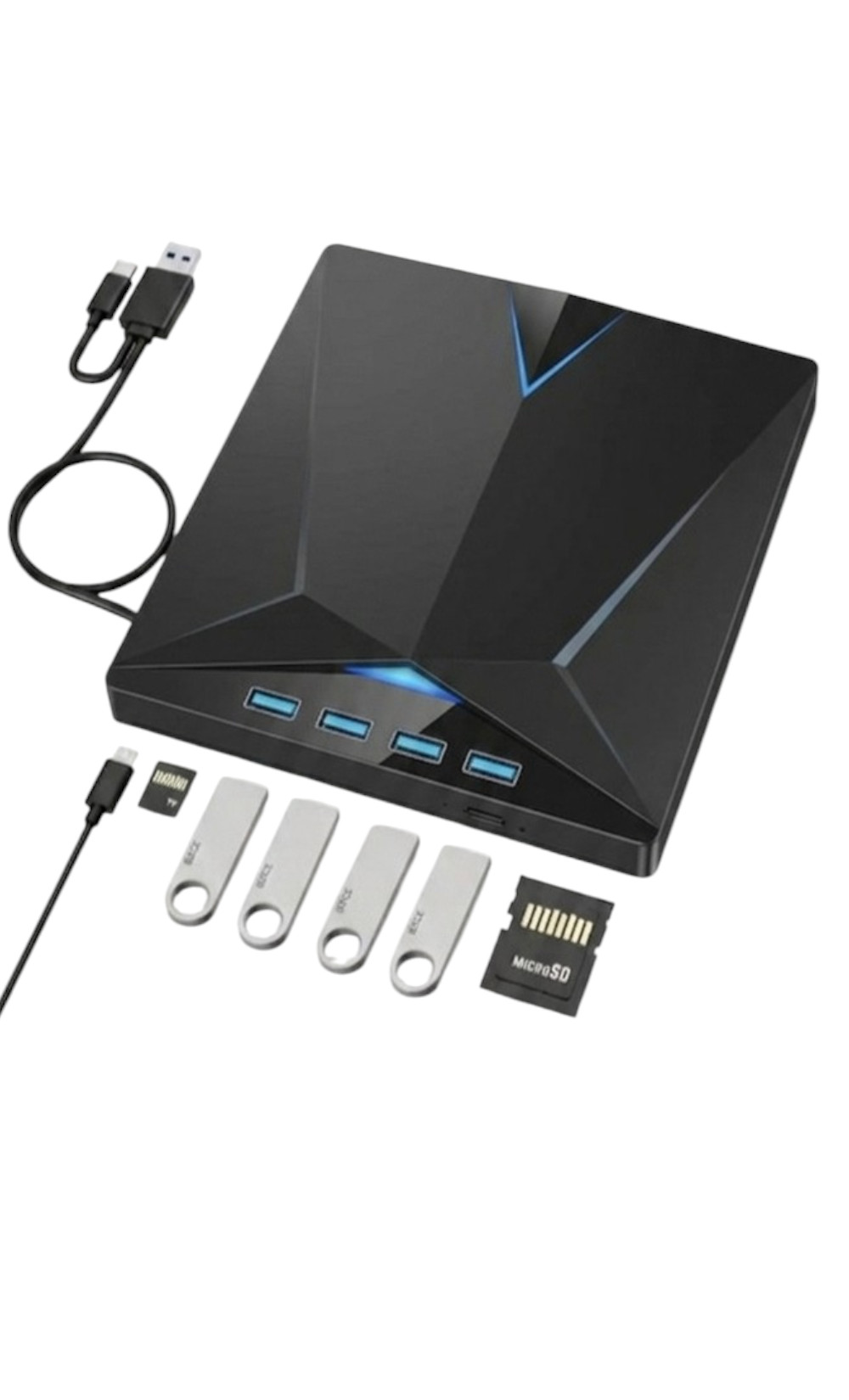 Xarici DVD yazıcı və oxuyucu external DVD RW USB 3.0 sürətli