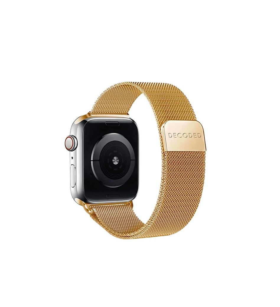 Saat üçün qayış Decoded DE-D23AWS45MTS1GD Apple Watch 45mm üçün, Gold