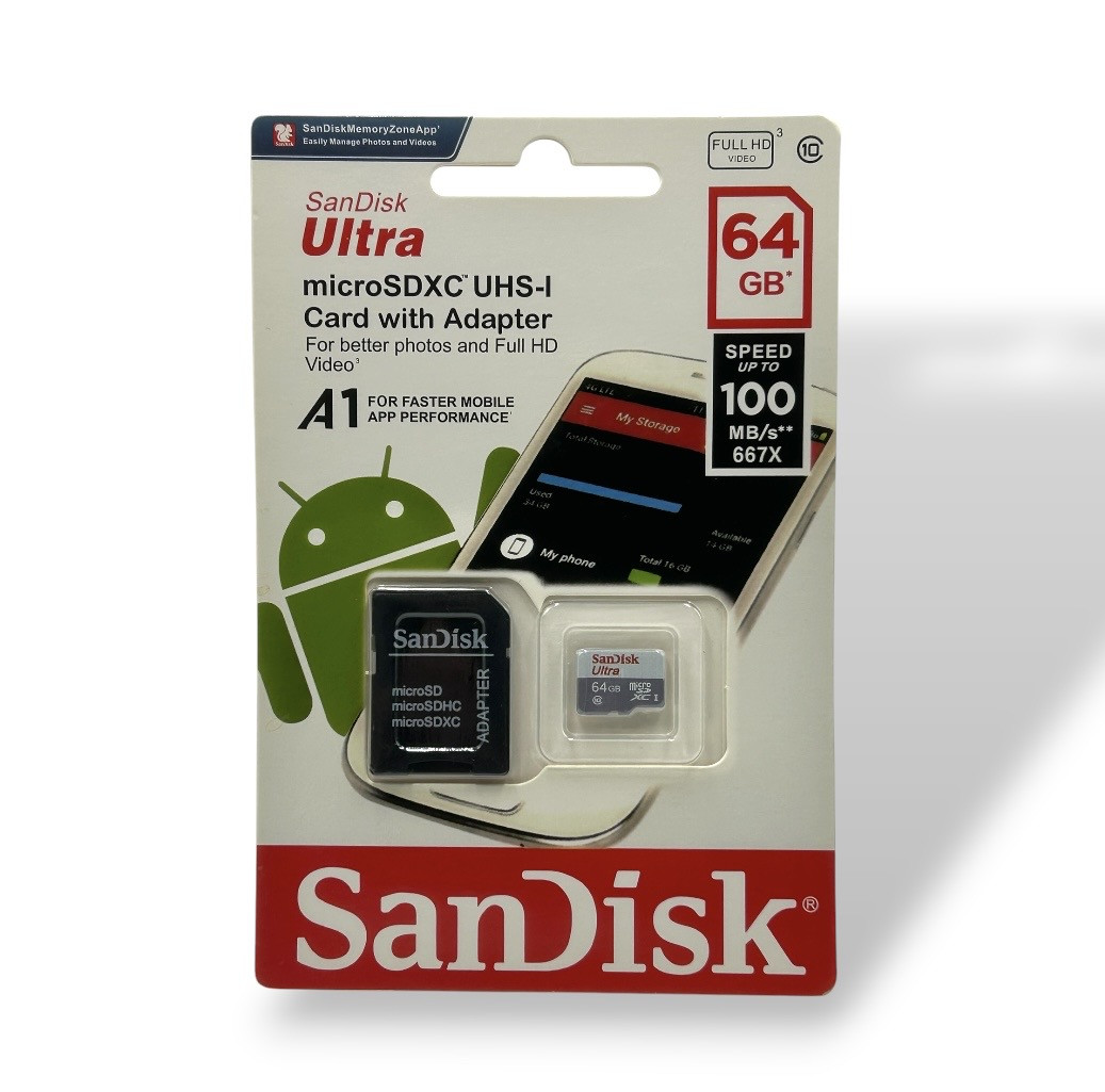 Yaddaş kartı 64GB Ultra Luxe Speed MicroSD