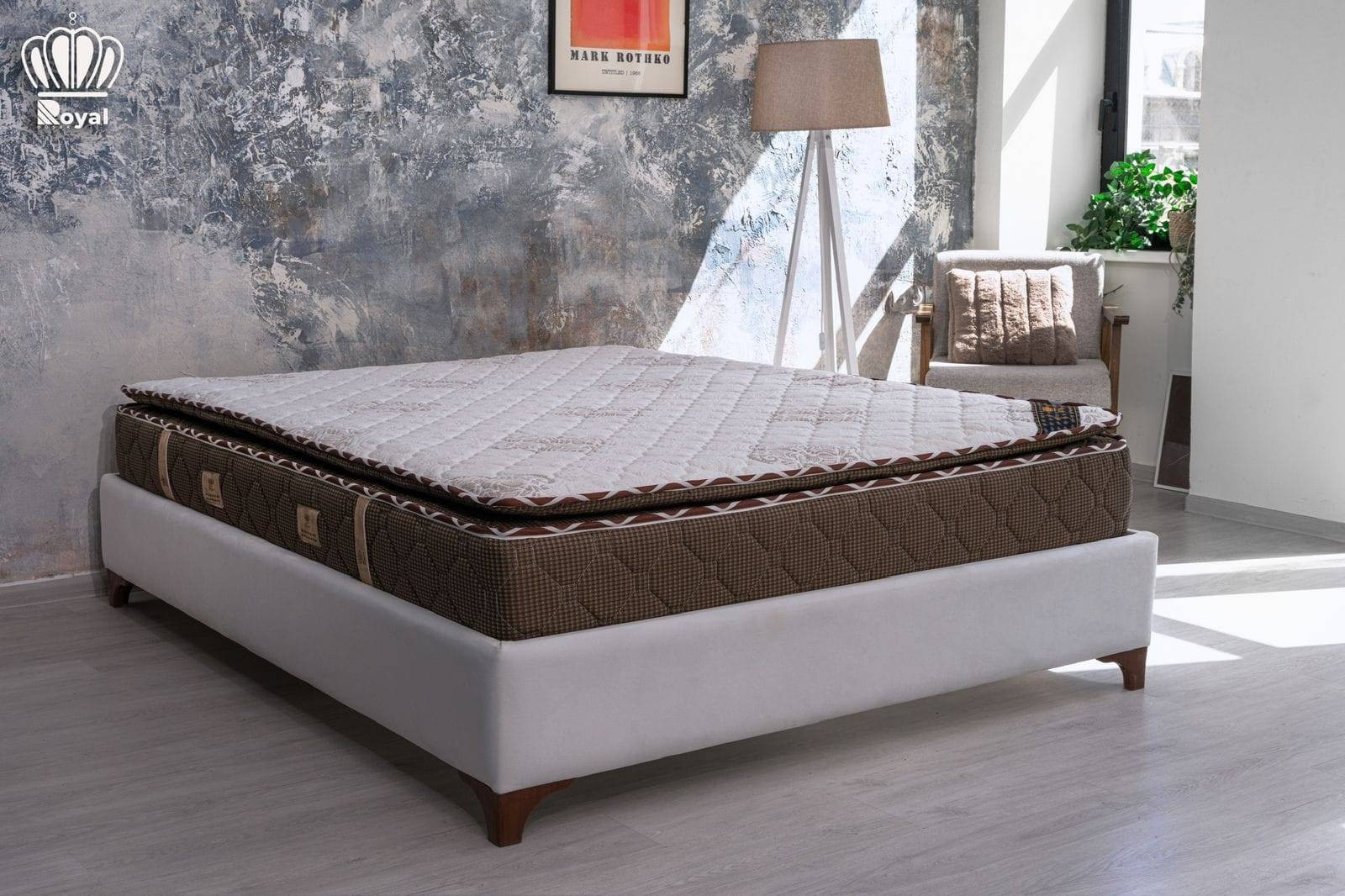 Ortopedik döşək Royal Home Tekstil İkiqat Super, 180x200 sm