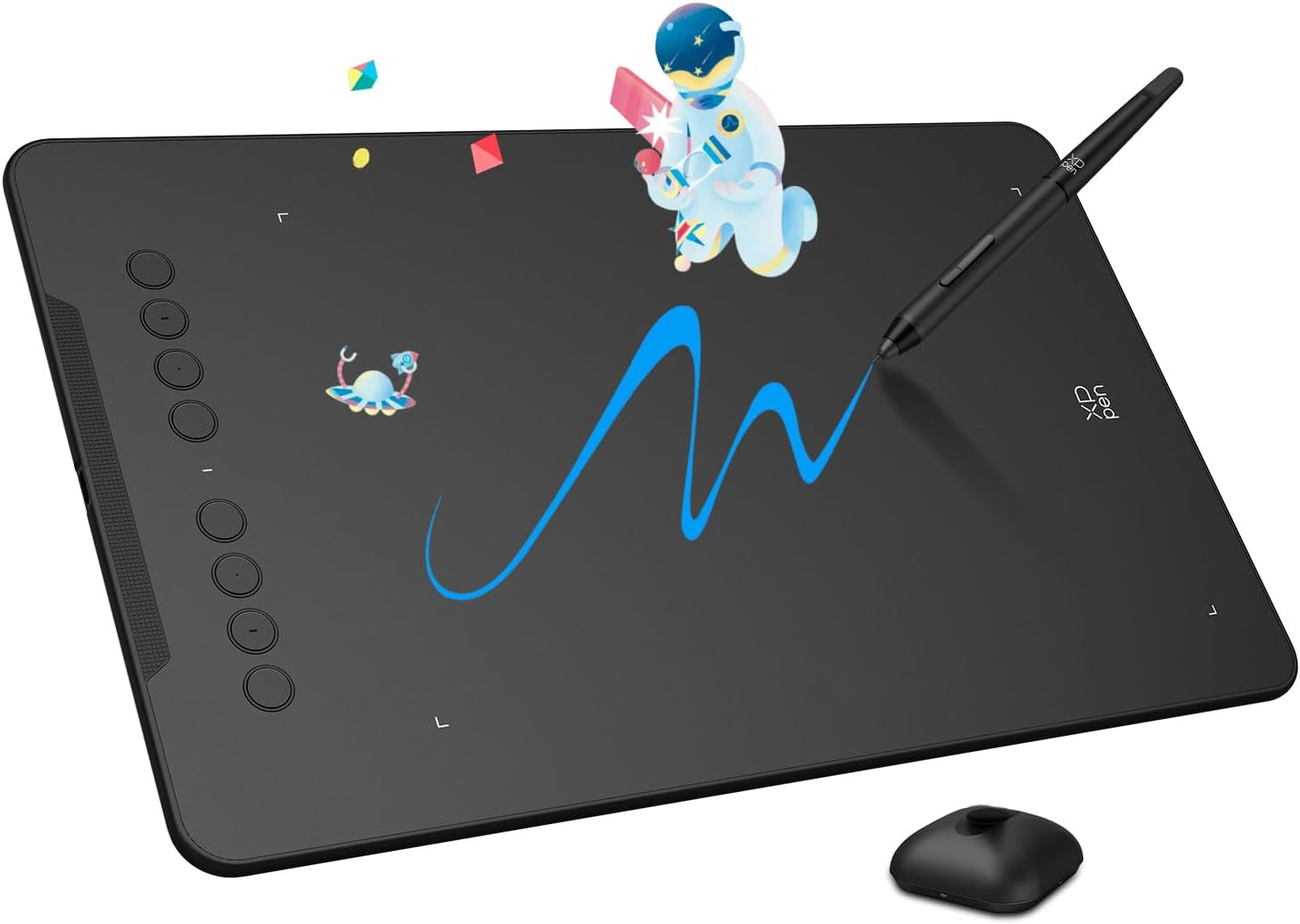 Qrafik planşet XP-Pen Deco 01 V3 Drawing Tablet Black
