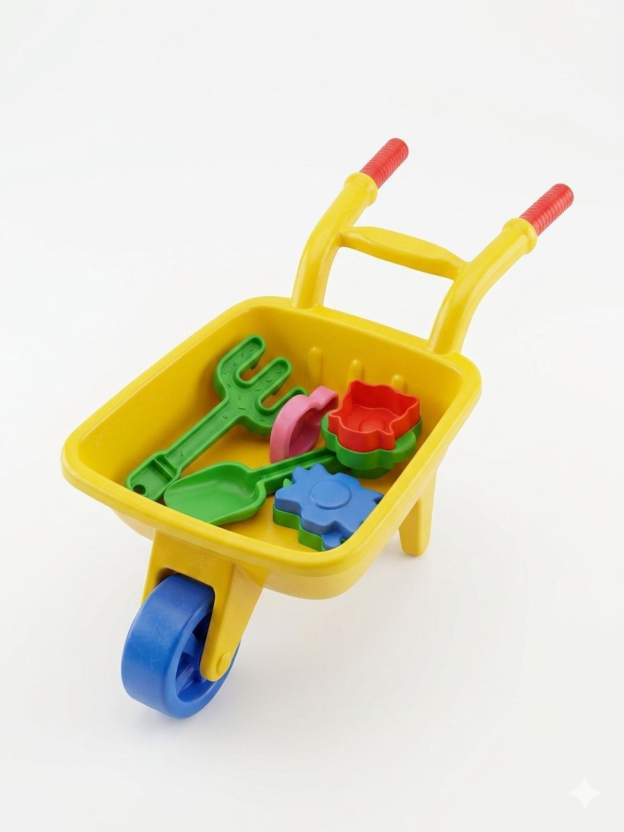 Çimərlik dəsti, plastik 2295576, rəngbərəng