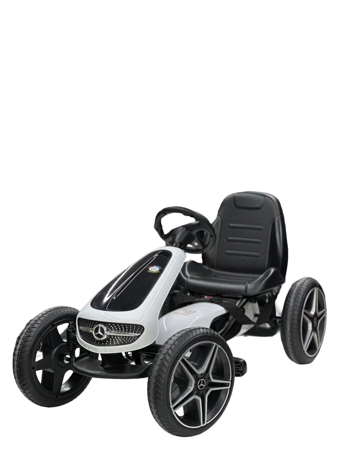 Uşaqlar üçün velomobil, ağ