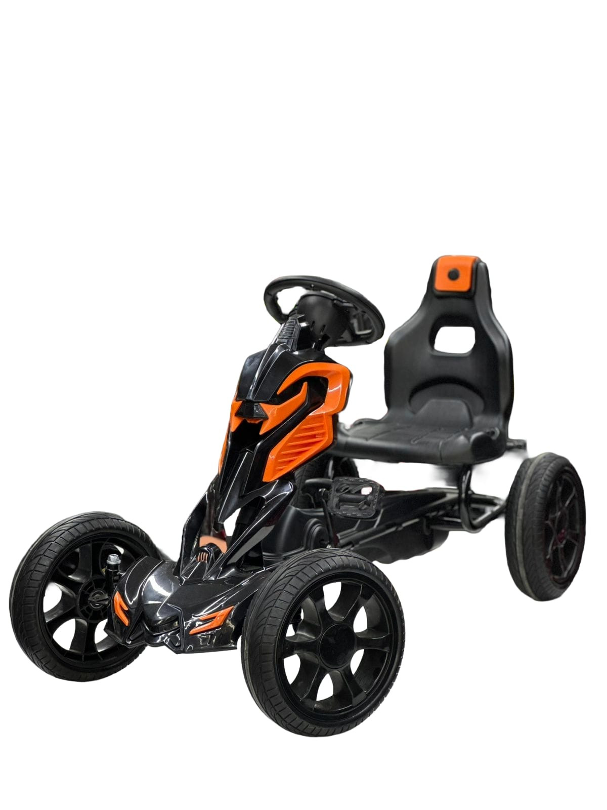 Uşaqlar üçün velomobil LB 4500, narıncı/qara