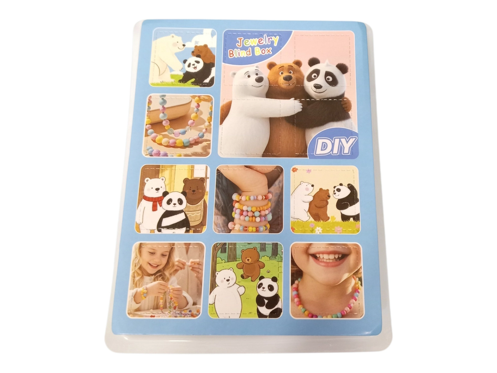 Muncuqla toxuma üçün dəst Baby Bears Advent