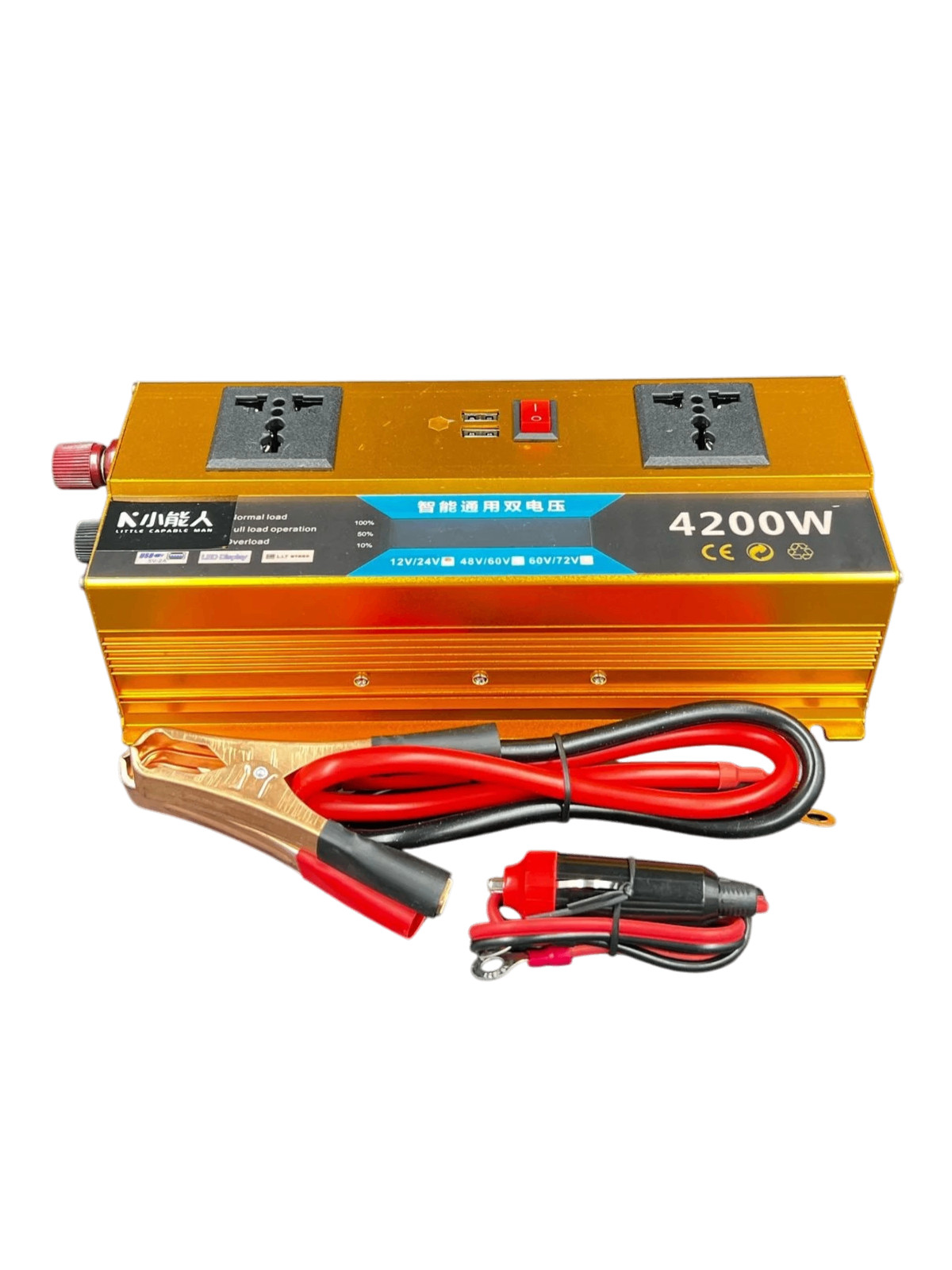 Avtomobil üçün invertor 12V/24V 4200W
