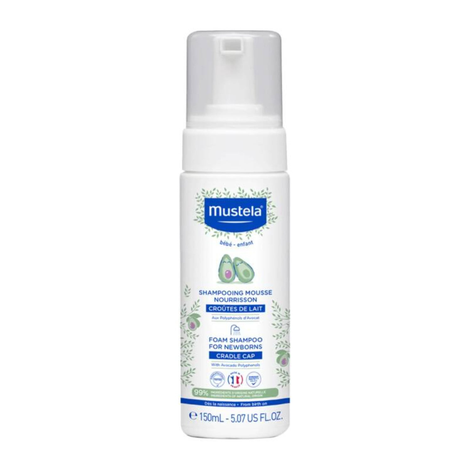 Uşaq köpük şampunu 150 ml