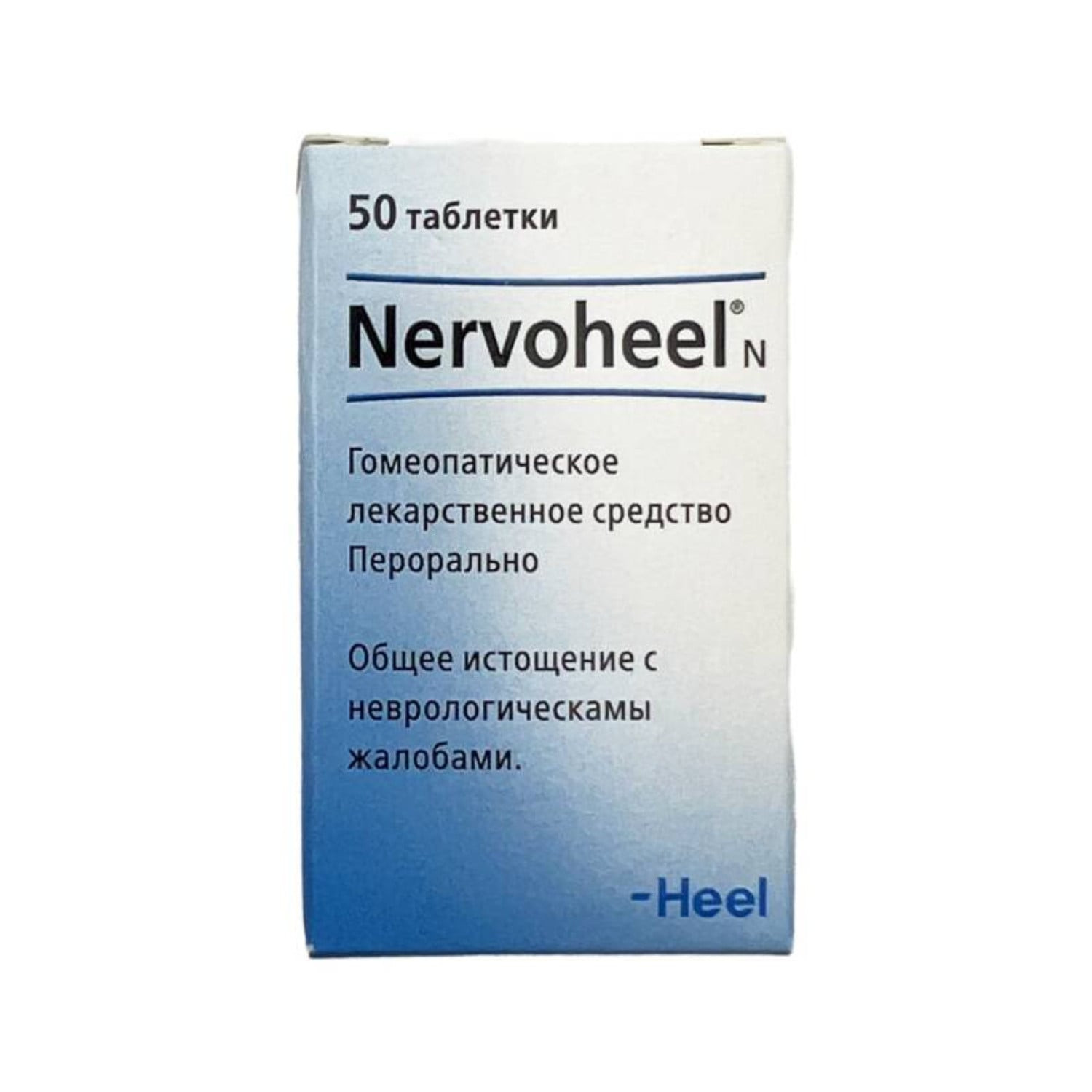 Homeopatik vasitə Nervoheel N50 tablet