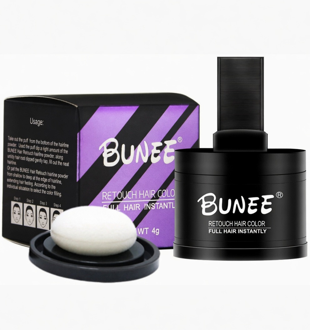 Rəngləyici toz Bunee Black, 4 q