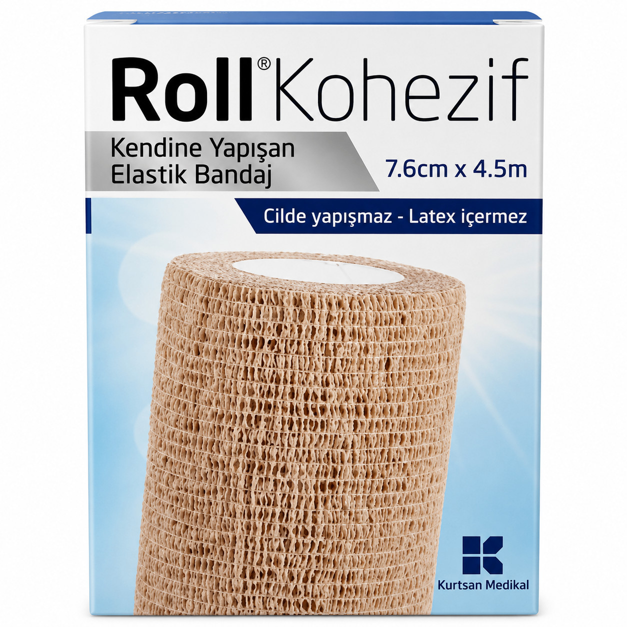 Elastik sarğı Roll Koheziv 7.6 sm x 4.5 m