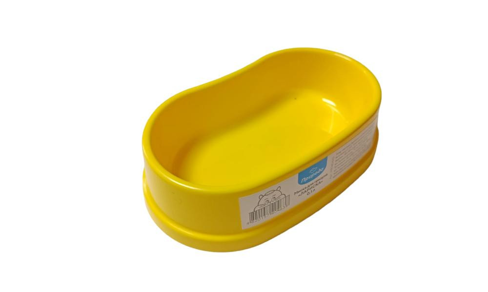 Üçün yem qabı Priroda, 100ml, sarı