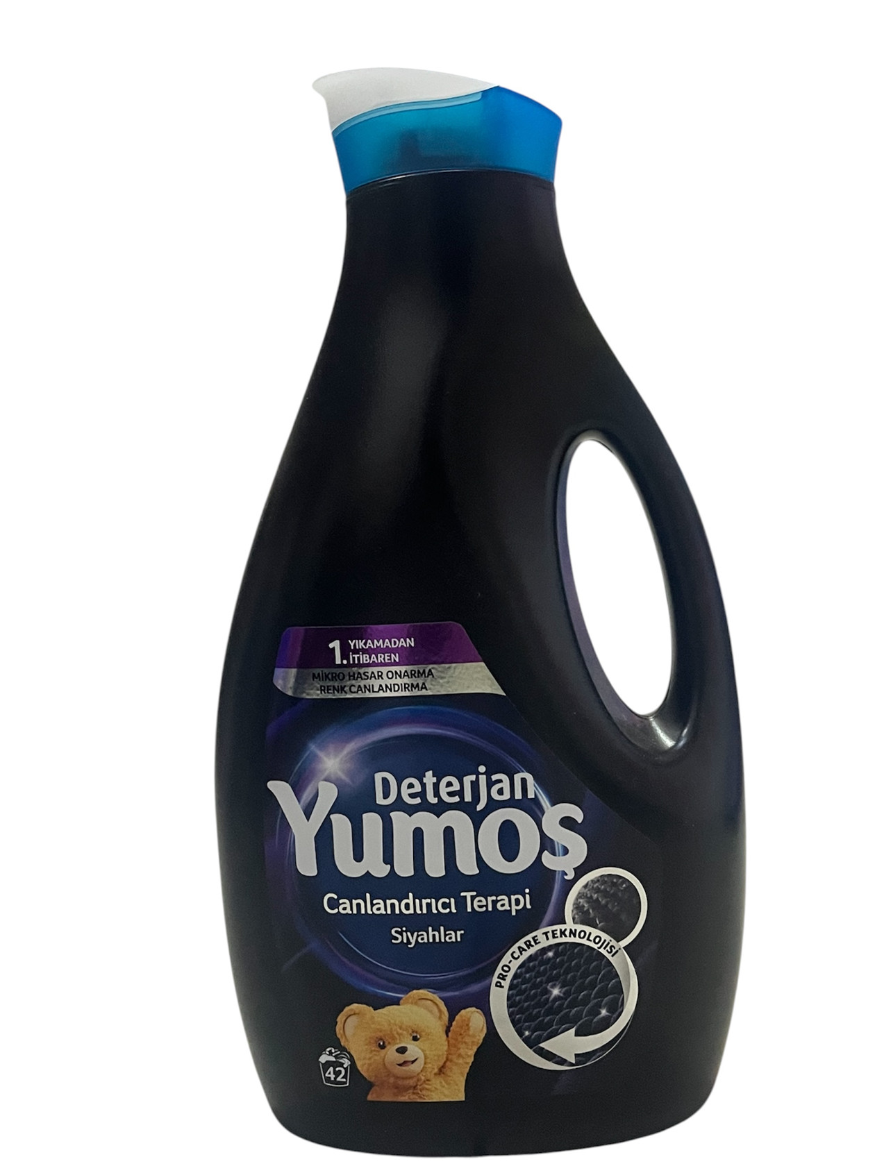 Yuyucu gel Yumoş, qara paltarlar üçün, 2520 ml, 42 yuma