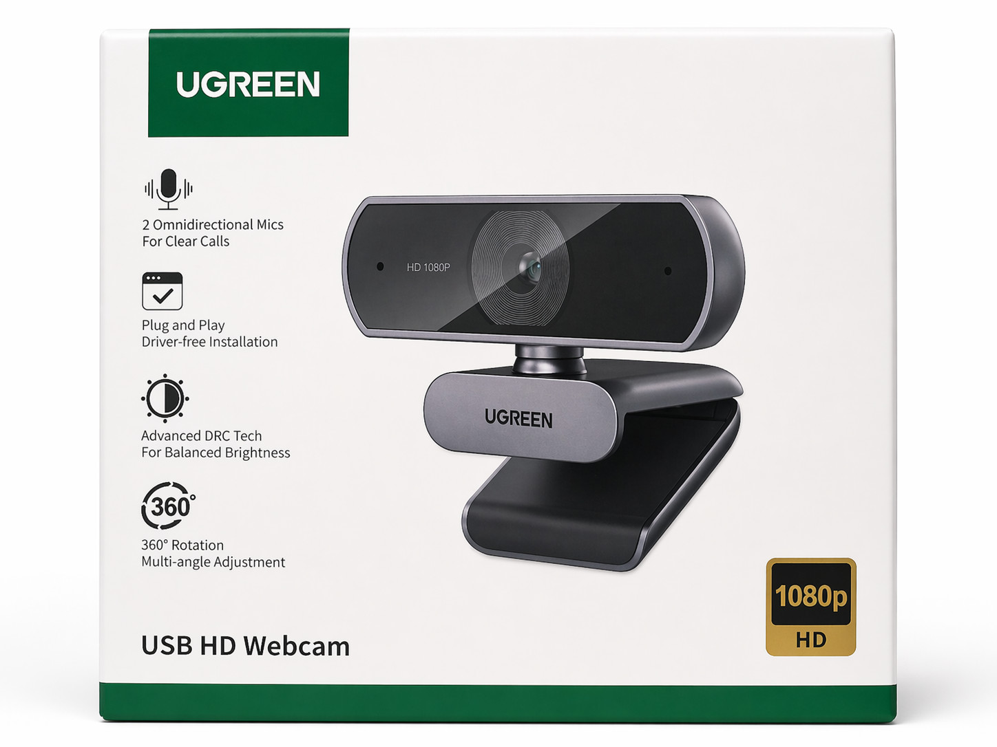 Veb kamera UGREEN 15728 USB HD Webcam 1080P 30FPS CM678