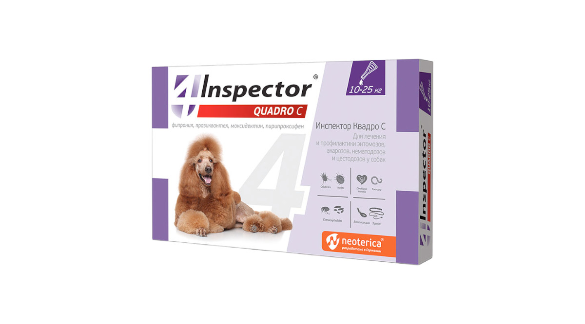 İnspector Quadro kapli it üçün,10-25 kq