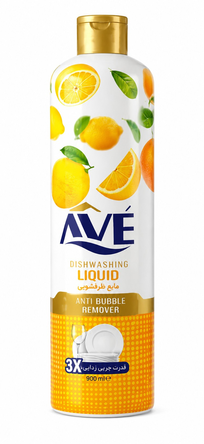 Qab yuyan vasitə AVE Limon, 900 ml