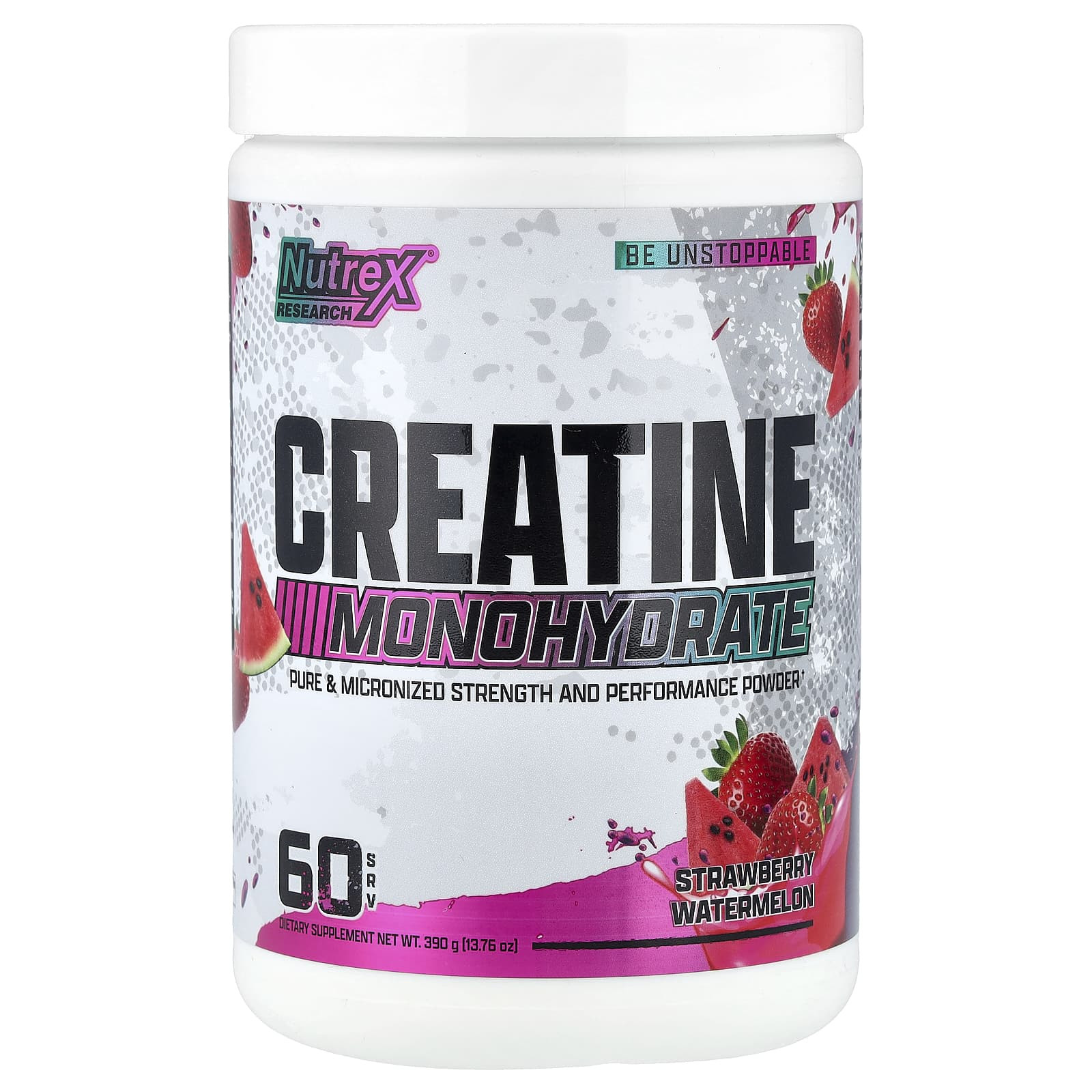 İdman qidası Nutrex Monohydrate Strawberry Watermelon, 390 q