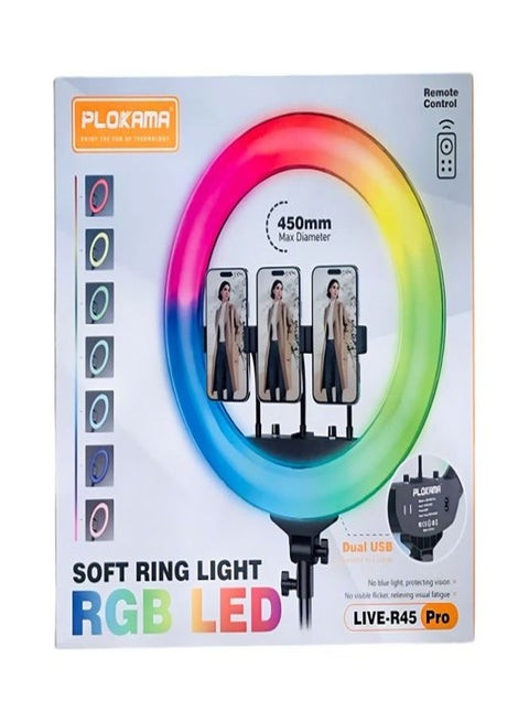 Dairəvi lampa Plokama LIVE-R45 Pro