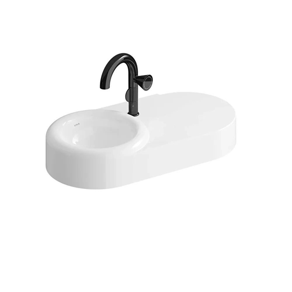 Çanaq VitrA Liquid, FCC, 80x40.5x17.5 sm, ağ