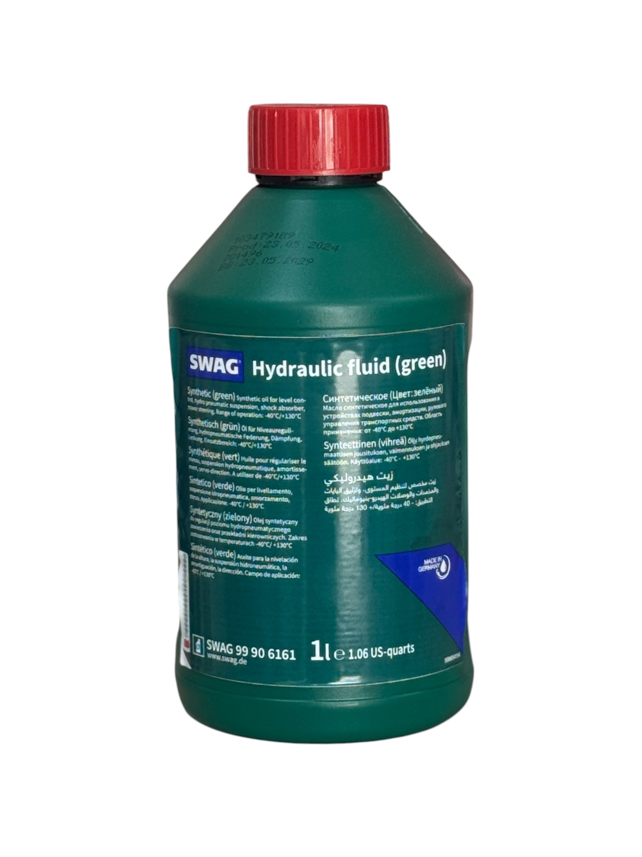 Hidravlik yağ Swag 99 90 6161, Green 1l, sintetik