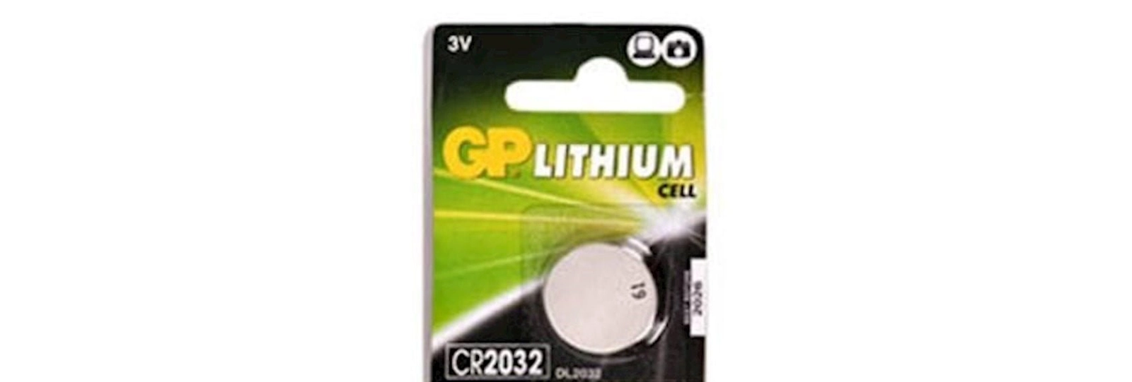Batareya GP Lithium cell CR2032 3V, 1 əd