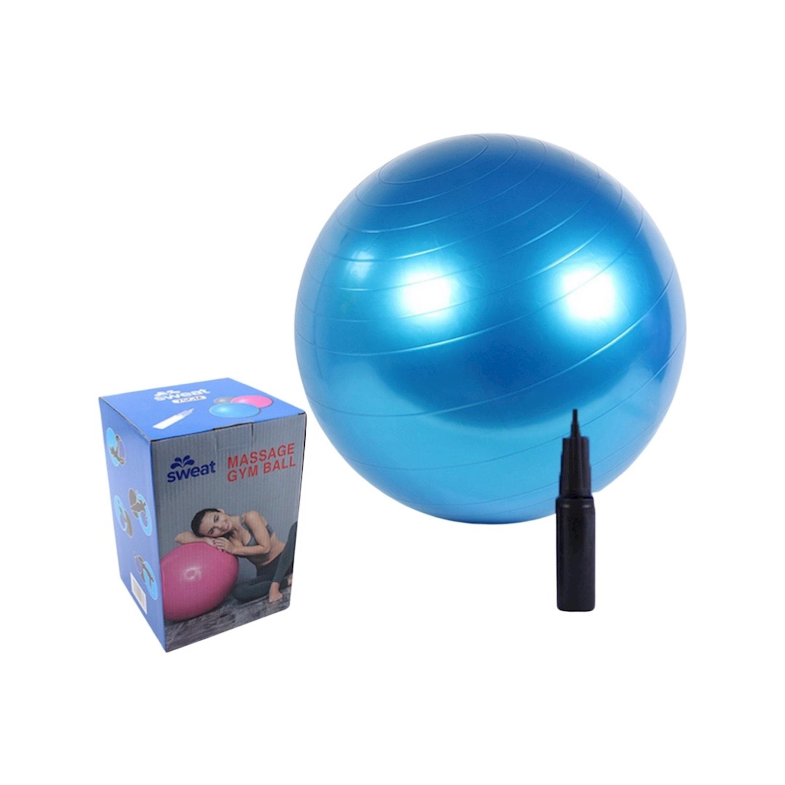 Fitnes topu Sweat, Diametr 65 sm, çeşiddə