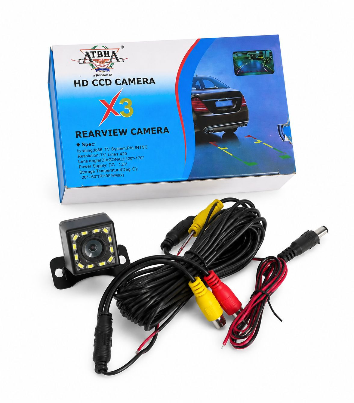 ATBHA X3 HD Arxa Görüş Kamerası ilə Təhlükəsiz Sürüş